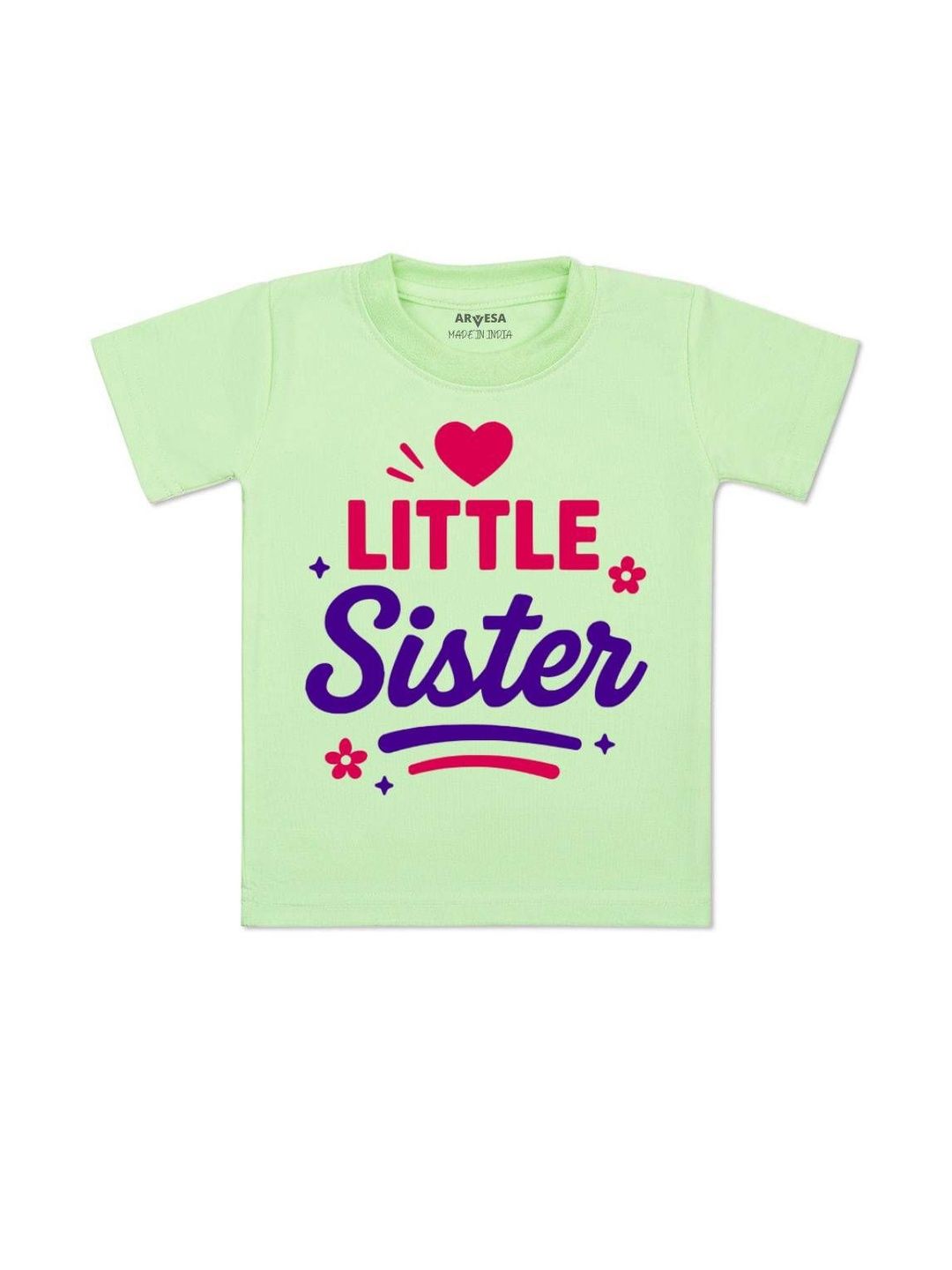 arvesa Little Sister Printed Kids Tshirt-picture-19