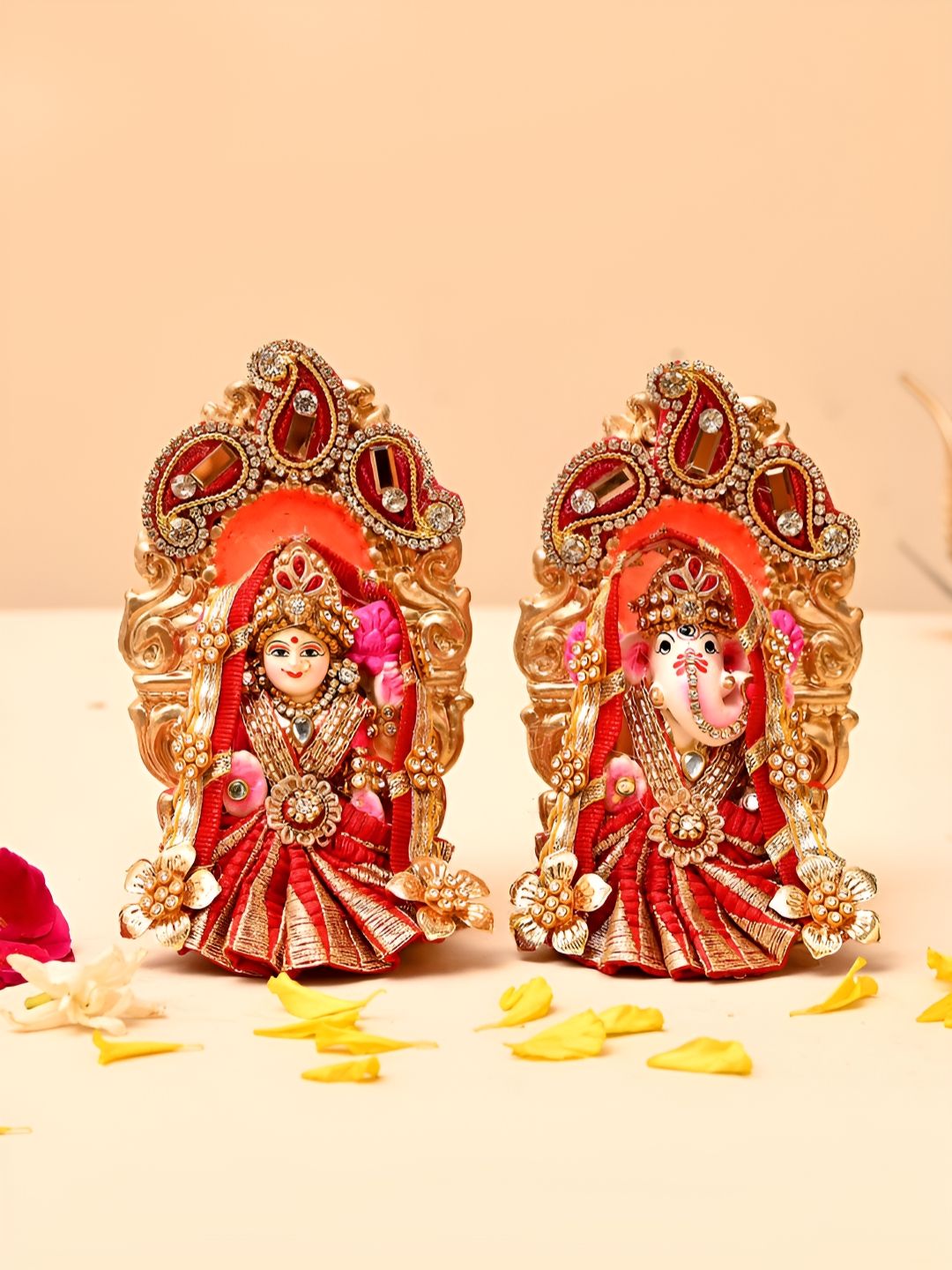Aapno Rajasthan Red Religious Idol Showpiece-image-46