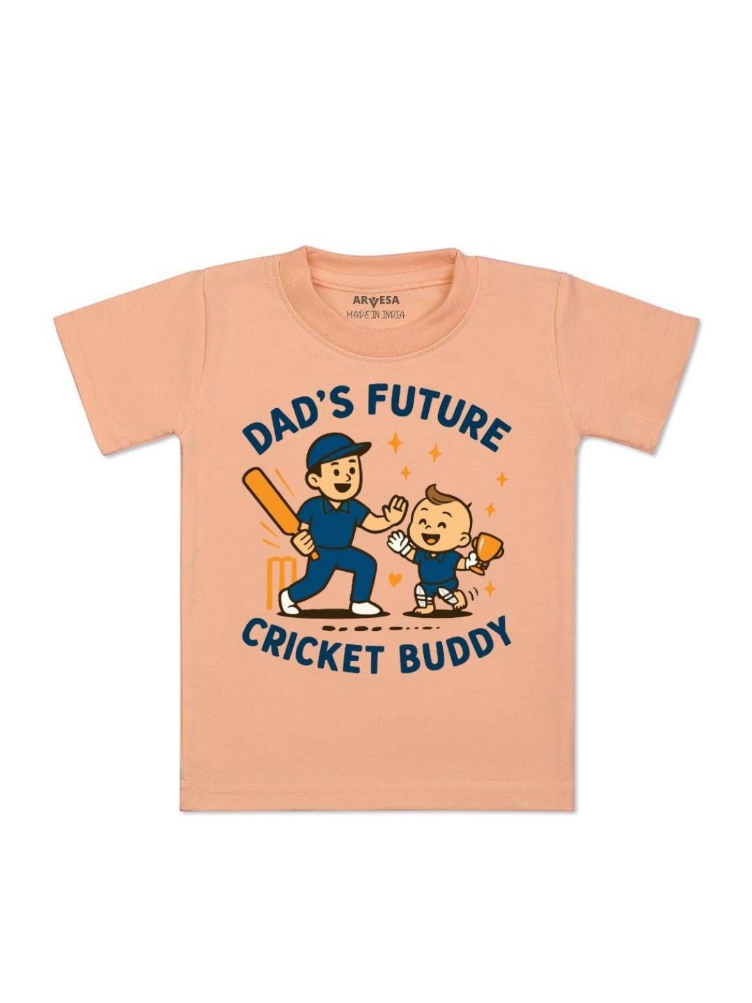 Arvesa Kids-Unisex Printed Cotton Tshirts-picture-35