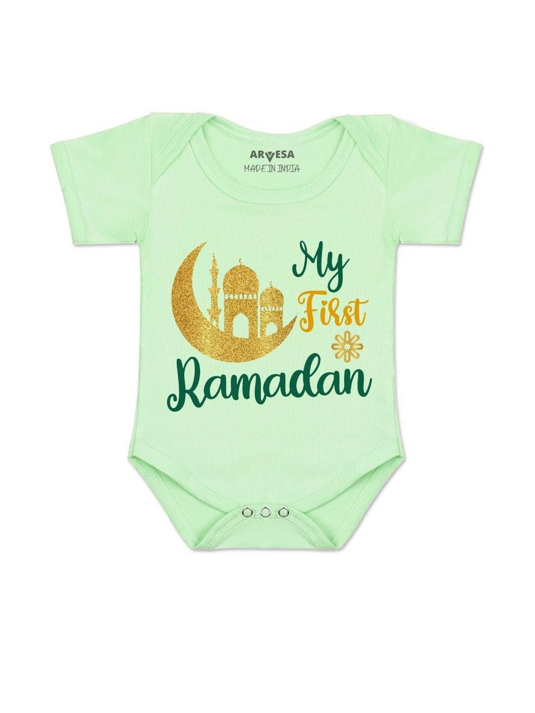 arvesa My First Ramadan Printed Romper-picture-57