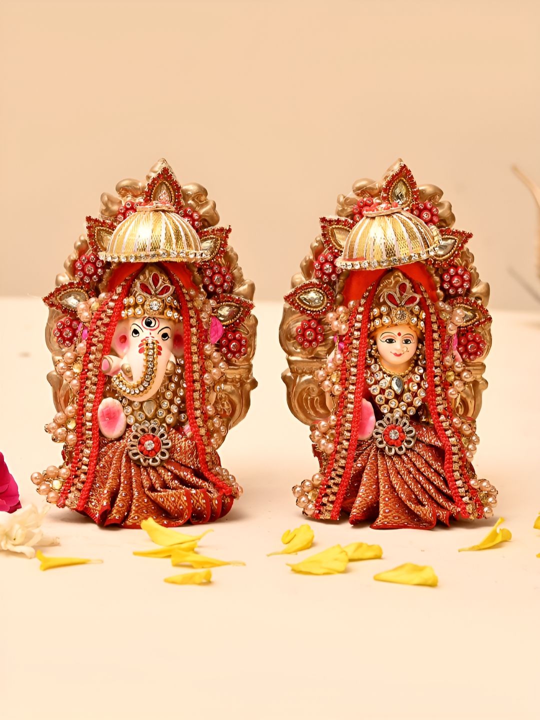 Aapno Rajasthan Red Religious Idol Showpiece-image-47