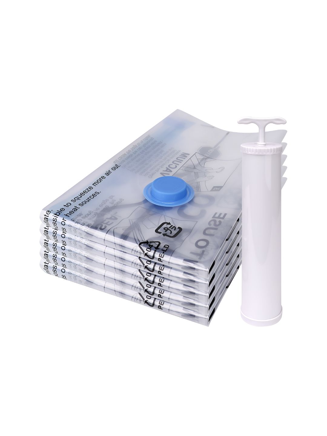 GADDA CO Transparent 5 Pieces Reusable Core Organisers-picture-10