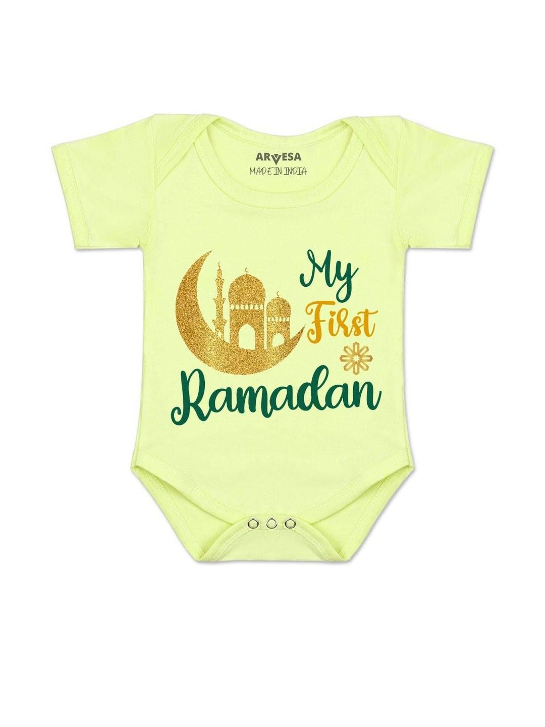 arvesa My First Ramadan Printed Romper-picture-13