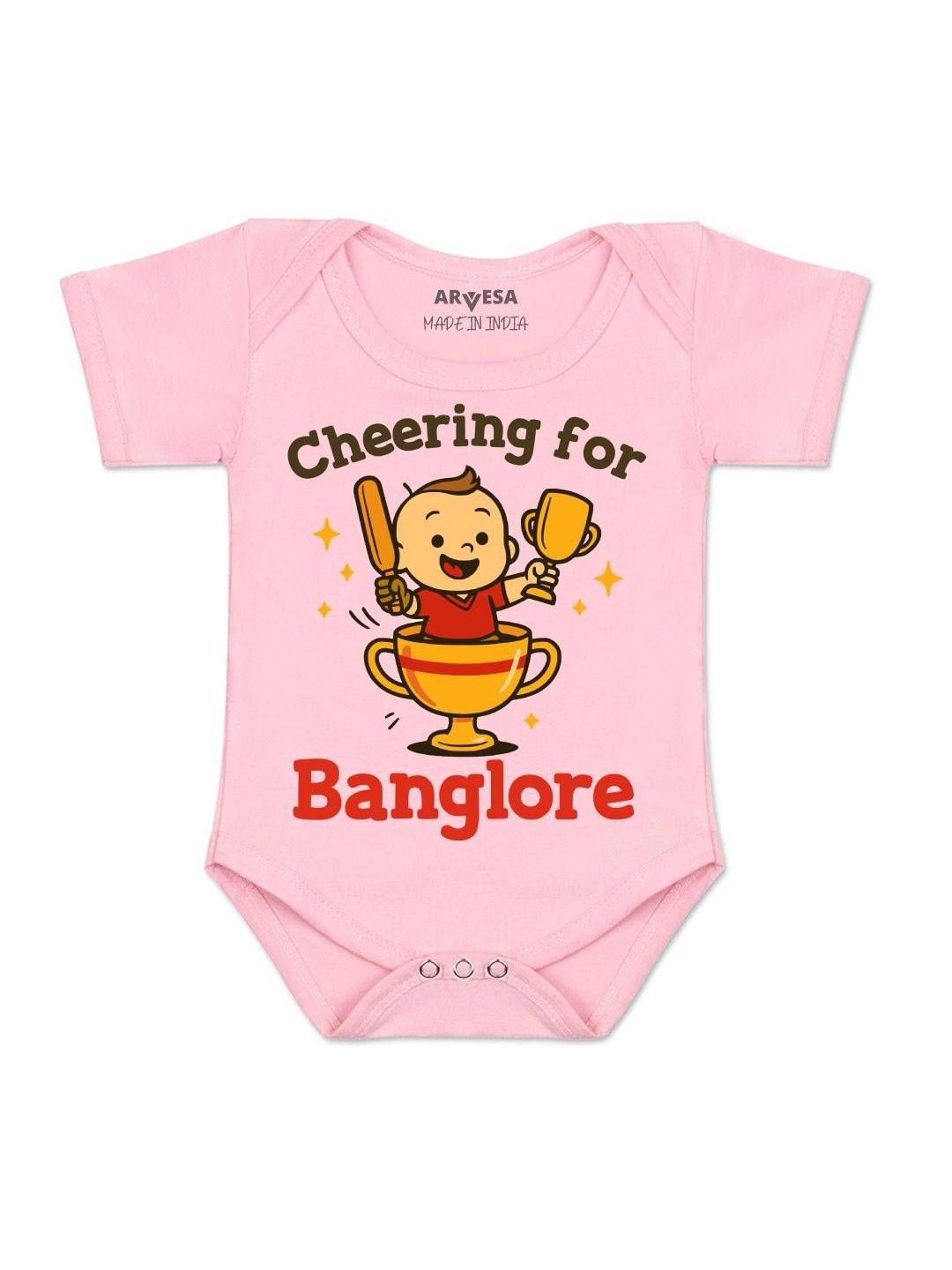 arvesa Cheering For Bangalore Printed Romper-picture-49
