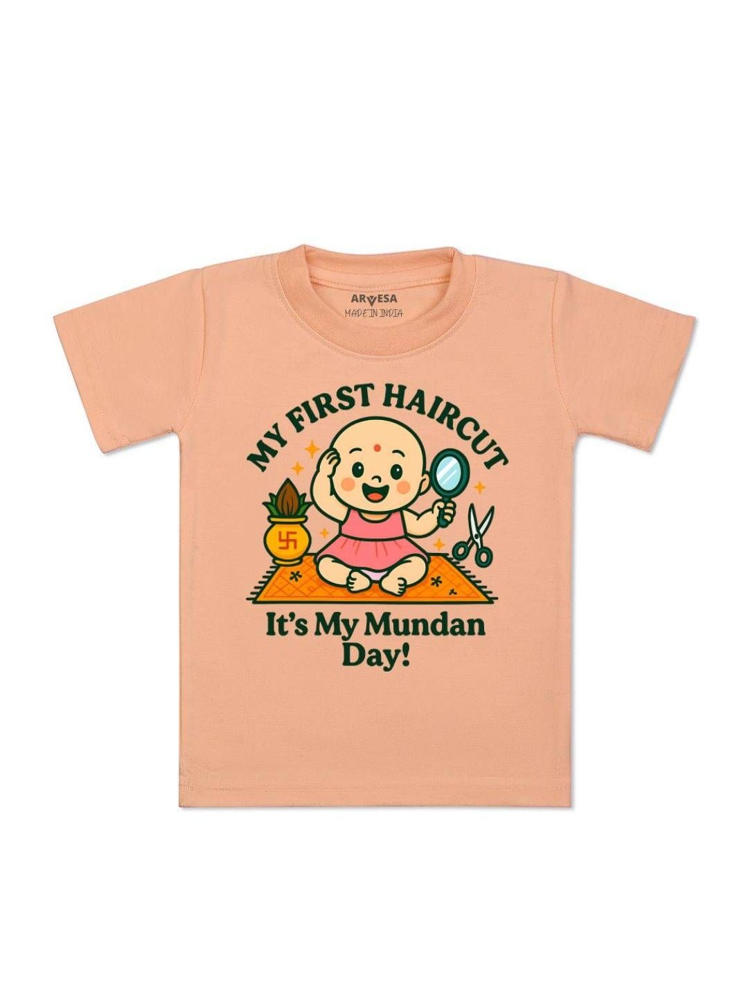 Arvesa Kids-Unisex Printed Cotton Tshirts-picture-16