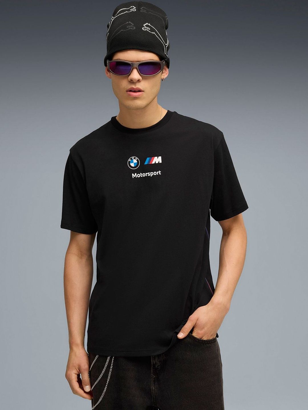 puma motorsport BMW M Motorsport Essentials Men's Logo Tee-picture-15