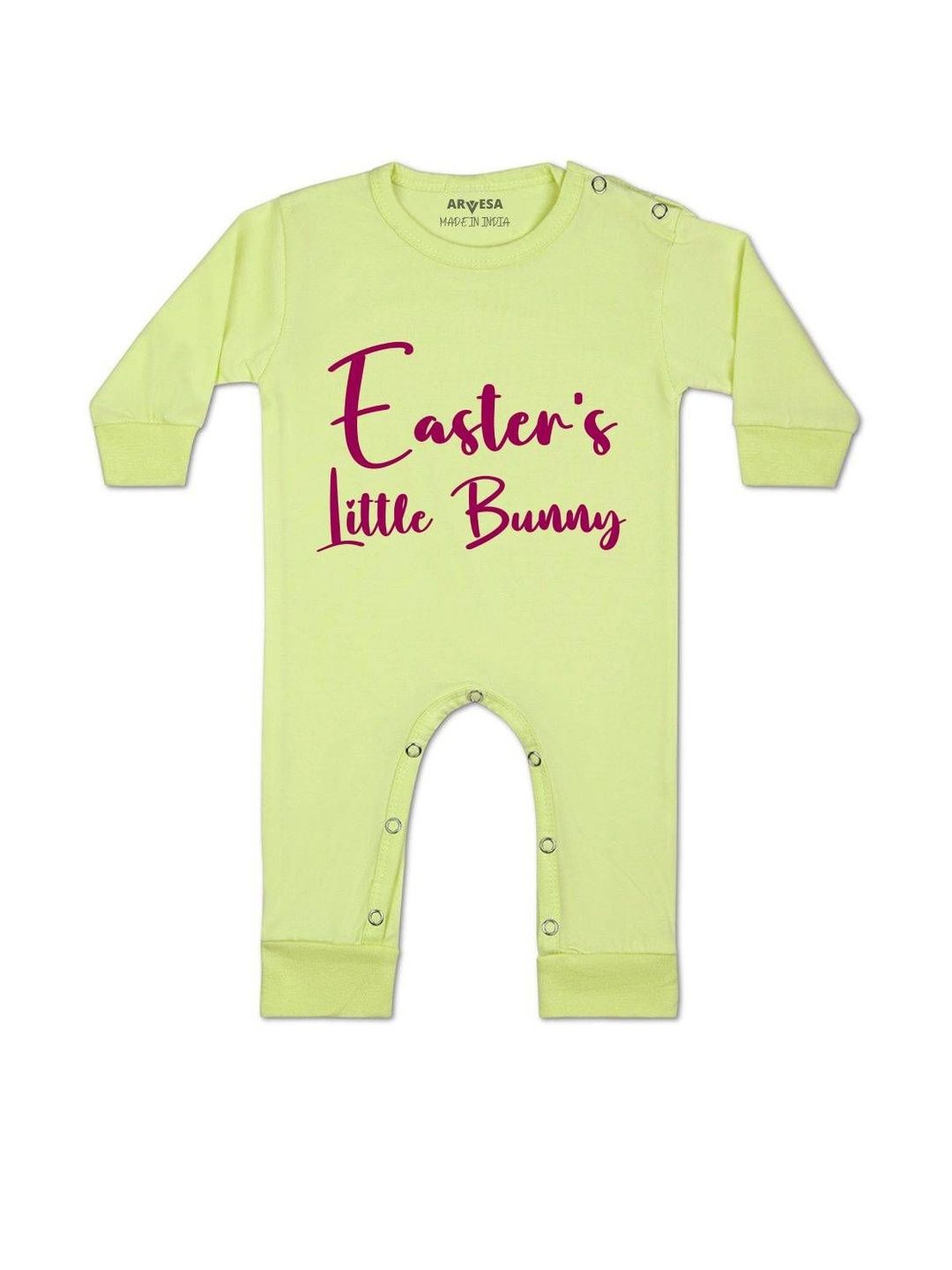 arvesa Easter Little Bunny Printed Baby Rompers-picture-44