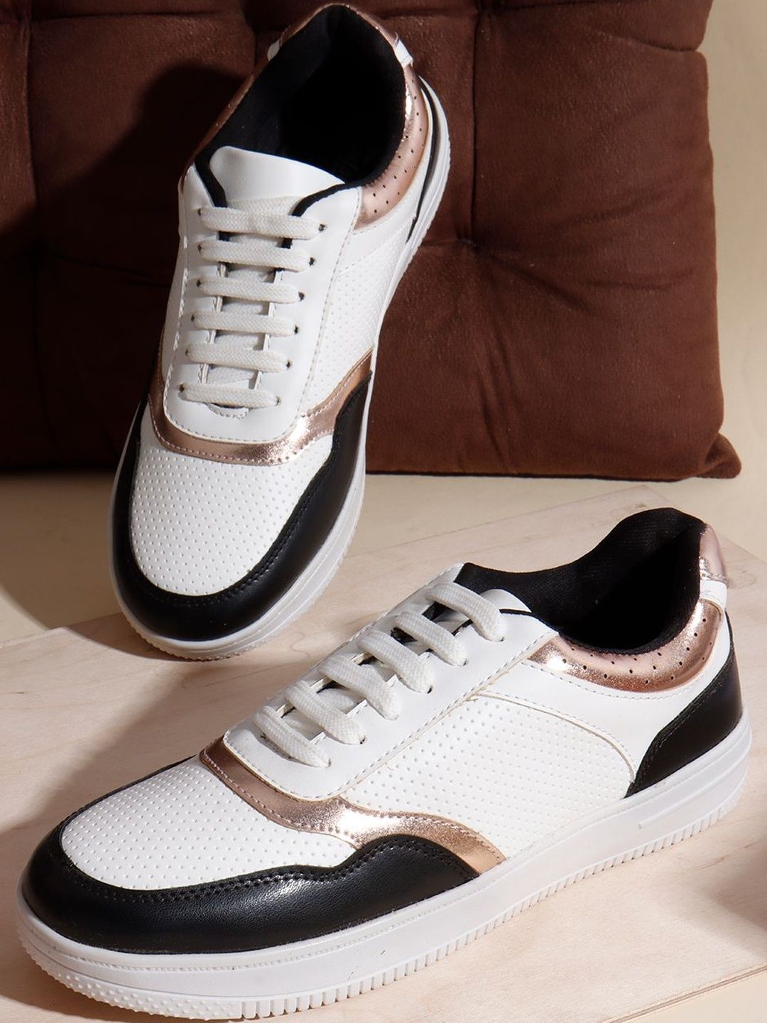 Kook N Keech Women Colourblocked Lace-Ups Sneakers-picture-23