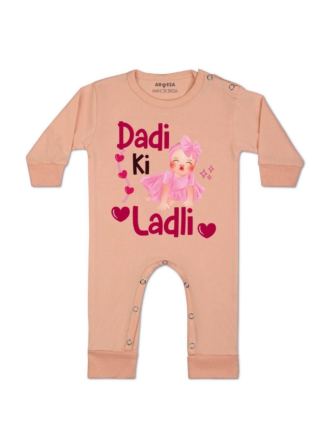 arvesa Dadi Ki Ladli Printed Baby Rompers-picture-19