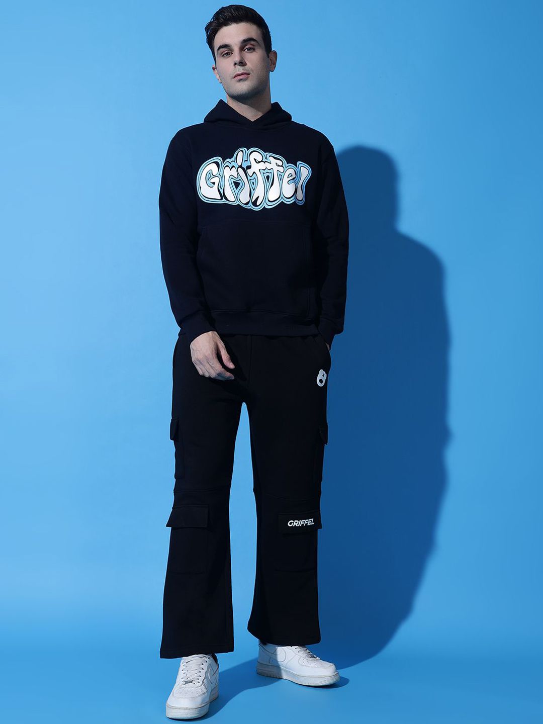 GRIFFEL Typography Printed Oversized Pure Cotton Sweatshirt With Trouser-picture-28
