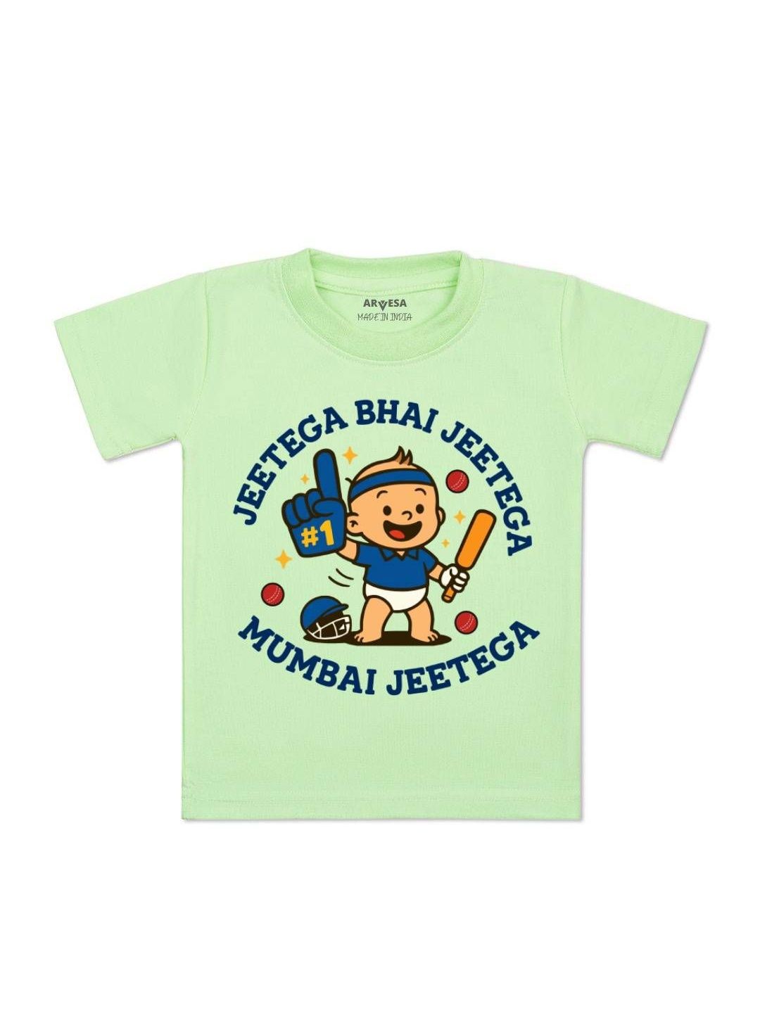 Arvesa Kids-Unisex Printed Cotton Tshirts-picture-56