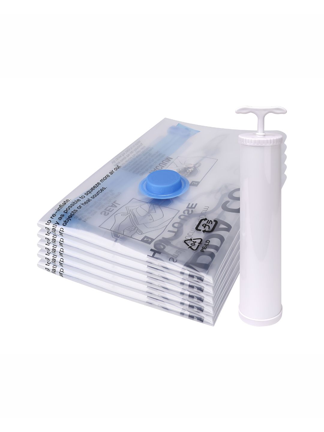 GADDA CO Transparent 5 Pieces Reusable Core Organisers-picture-19