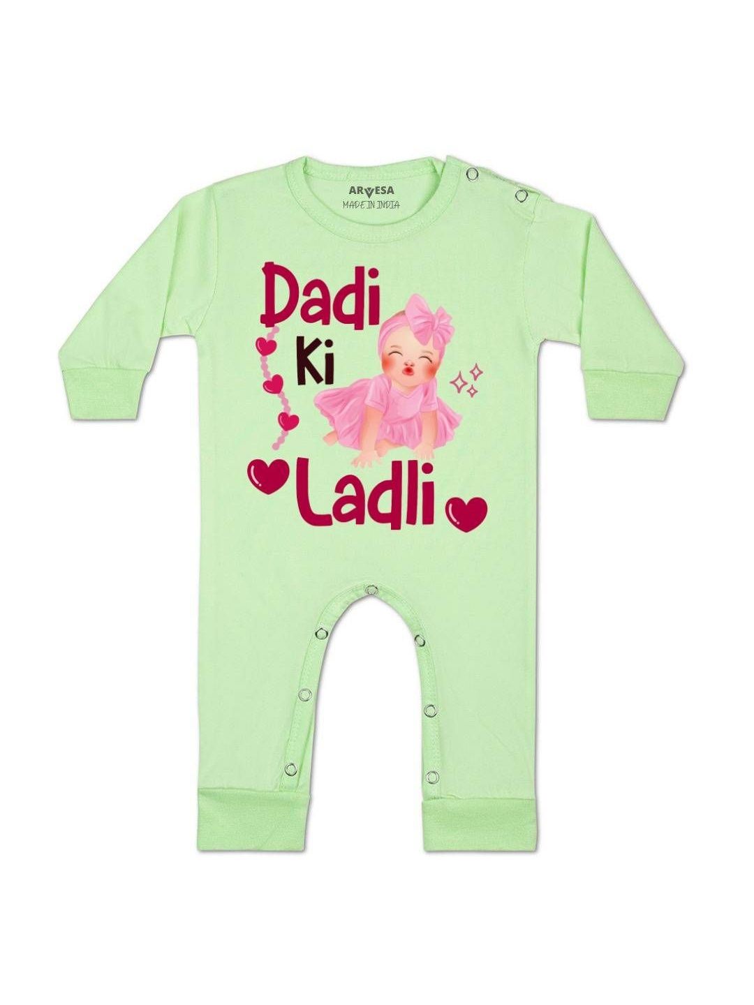 arvesa Dadi Ki Ladli Printed Baby Rompers-picture-20