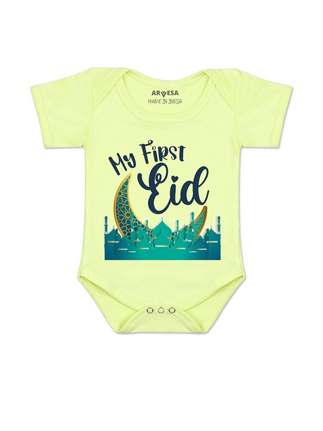arvesa My First Eid Printed Romper-picture-28
