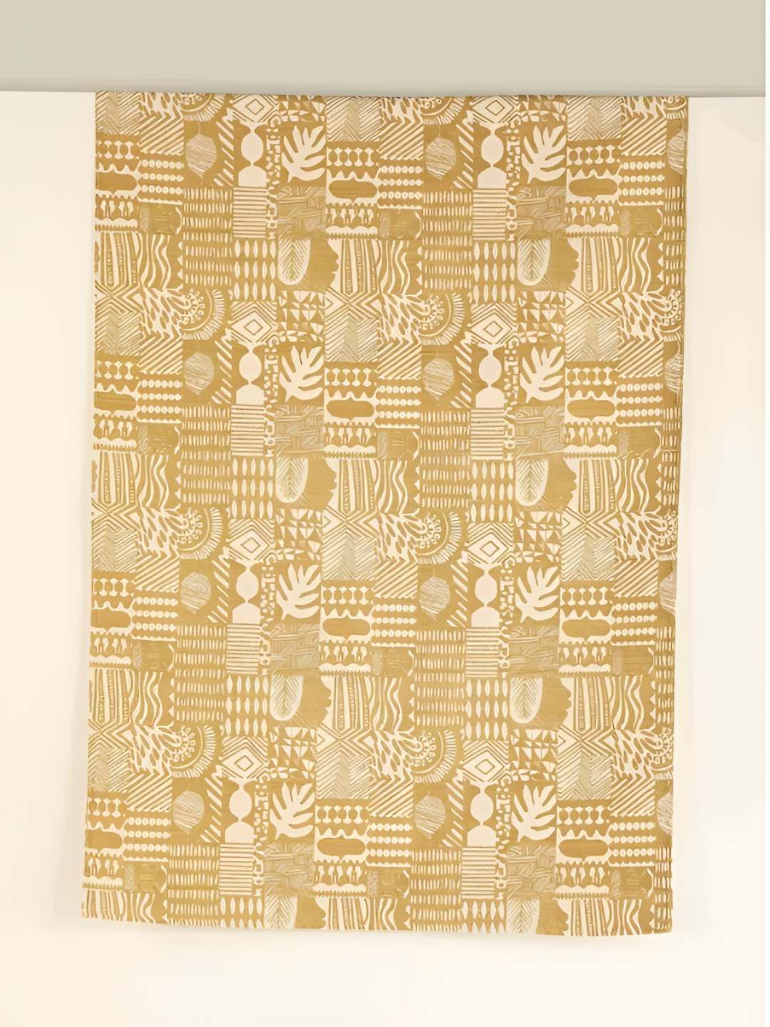 FREEDOM TREE Beige & White Printed Cotton Floor Mat-picture-15