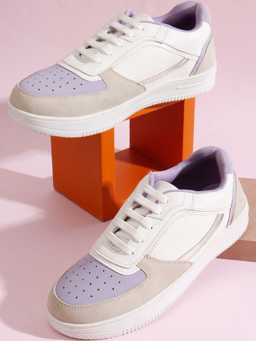 Kook N Keech Women Colourblocked Sneakers-picture-13