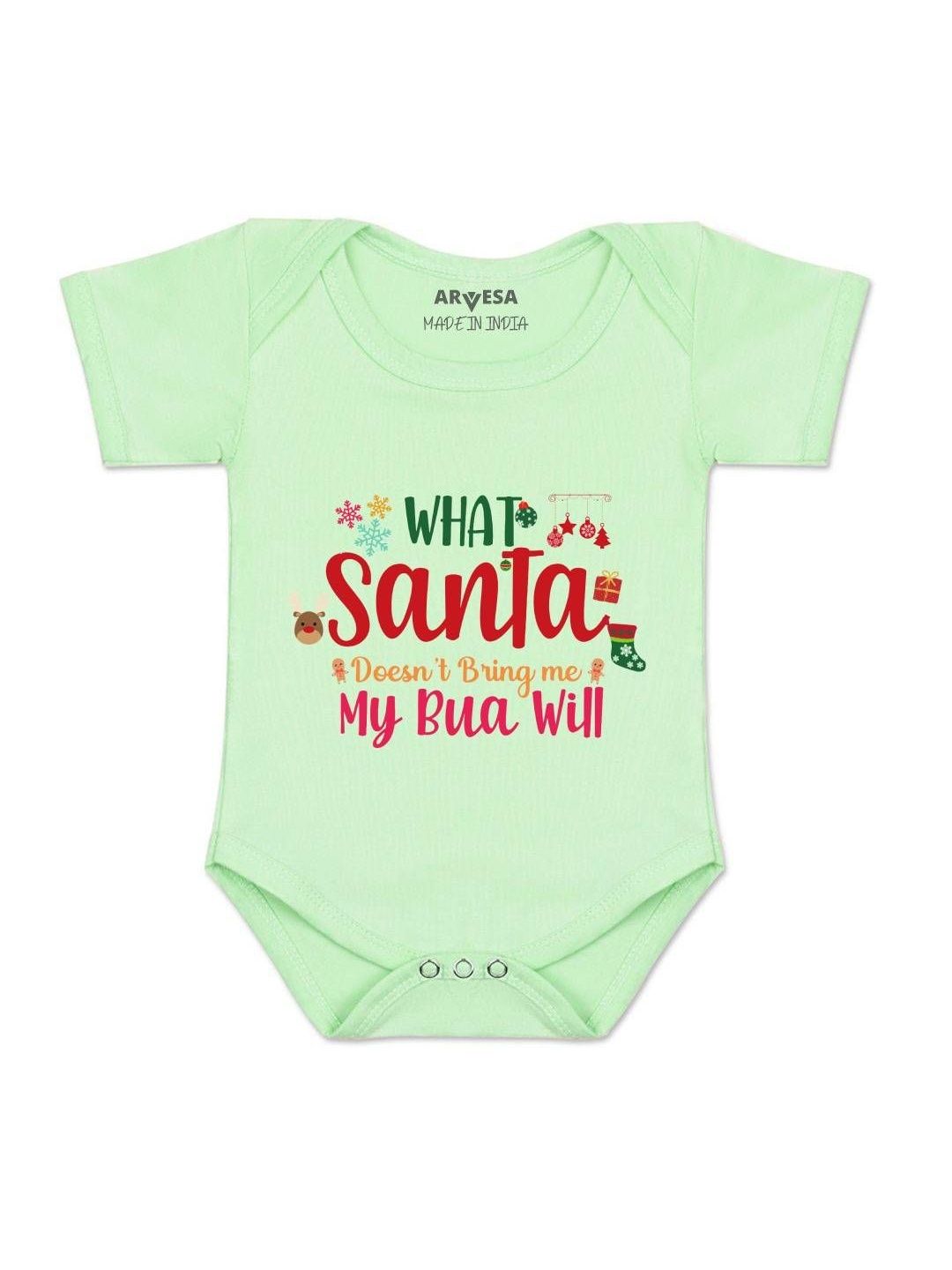 arvesa What What Santa Doesn'T Bring My Bua Printed Romper-picture-39