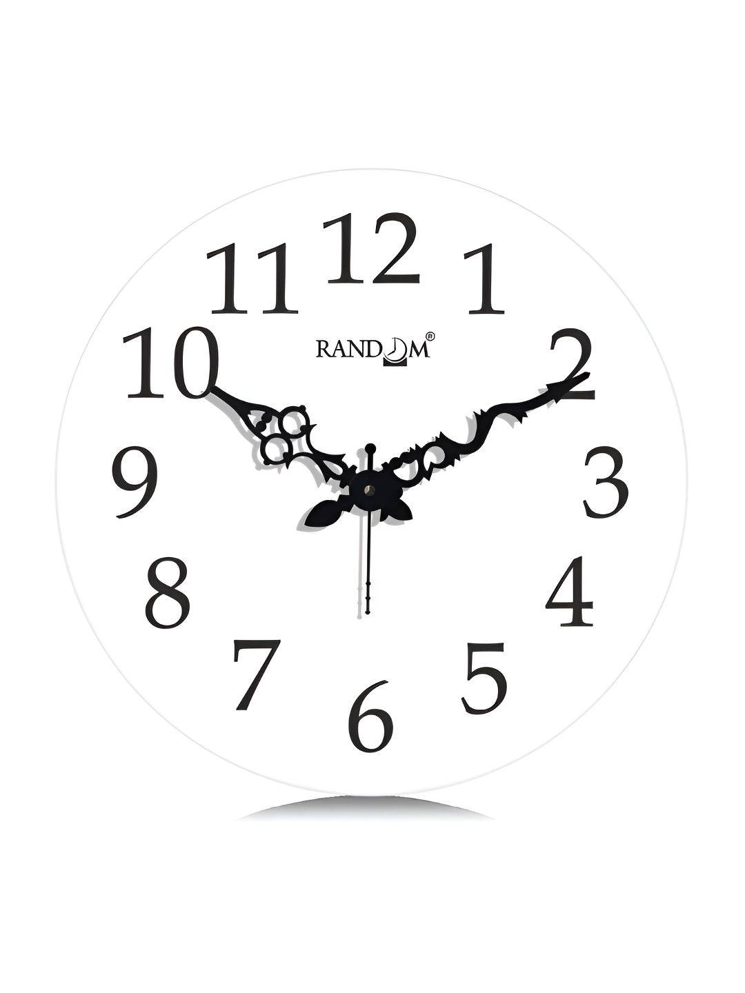 RANDOM White Contemporary Analogue Wall Clock-image-42