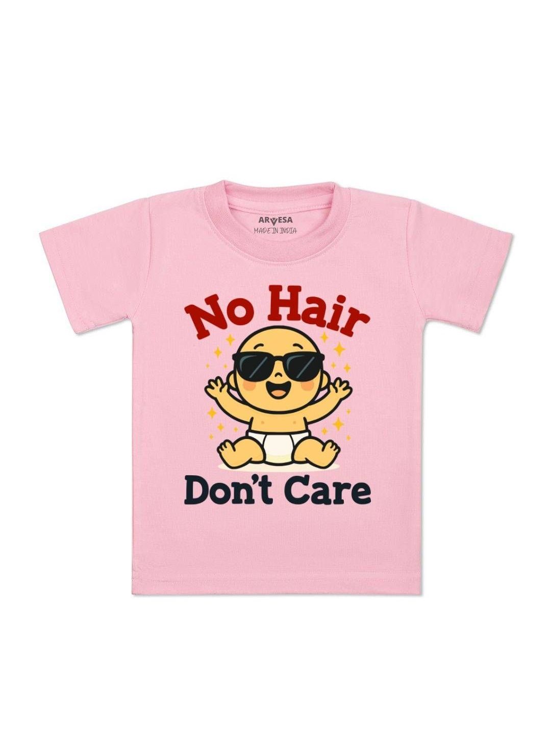 arvesa No Hair Dont Care Printed Kids Tshirt-picture-34