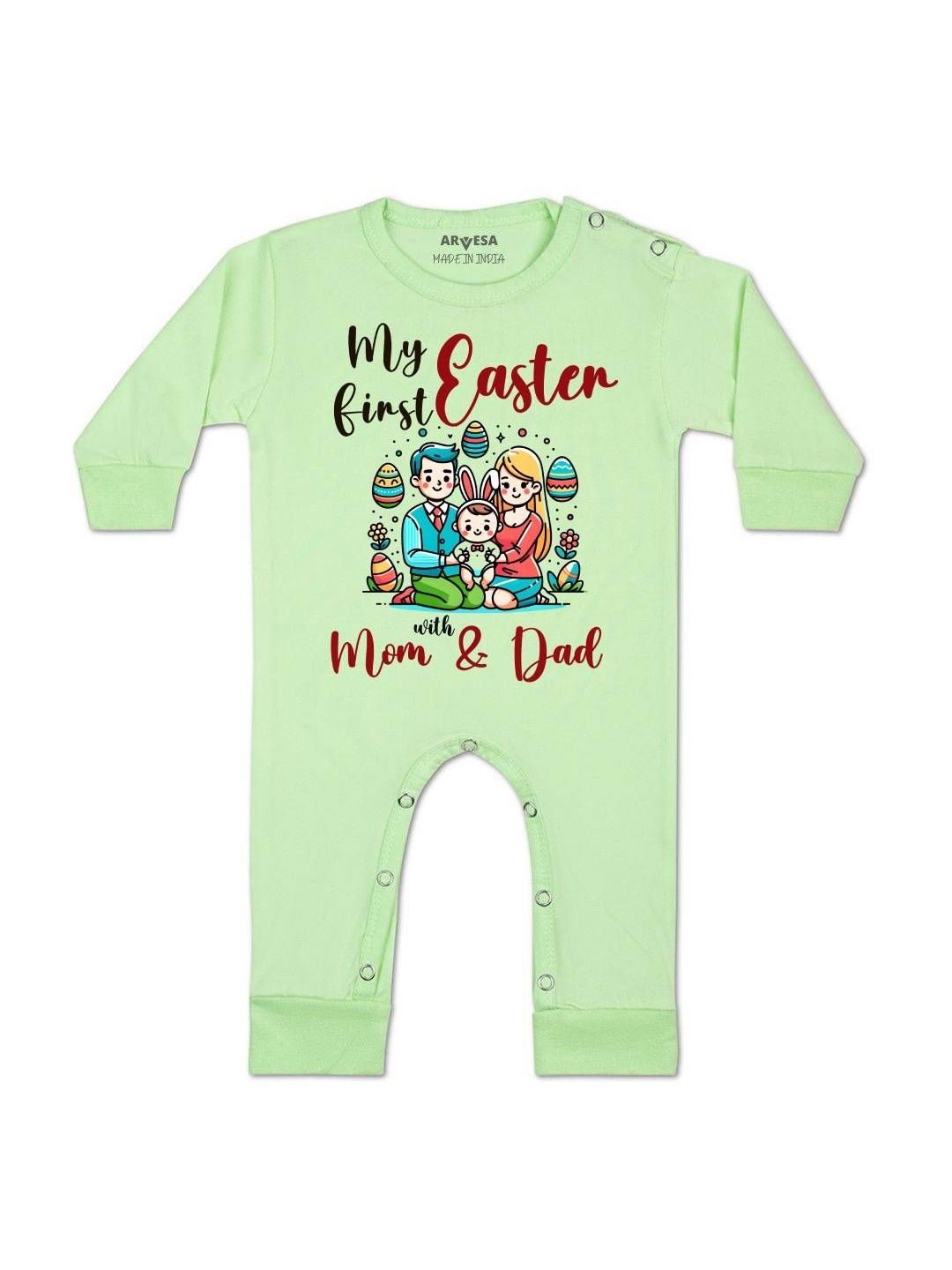 arvesa My First Easter Printed Baby Rompers-picture-54