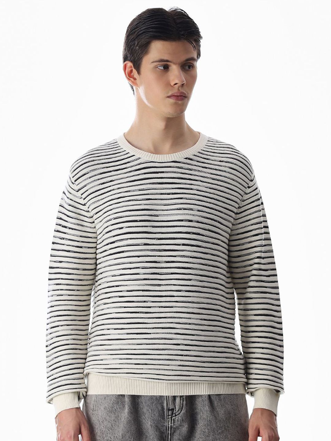 Jack & Jones Men Striped Pullover-picture-37