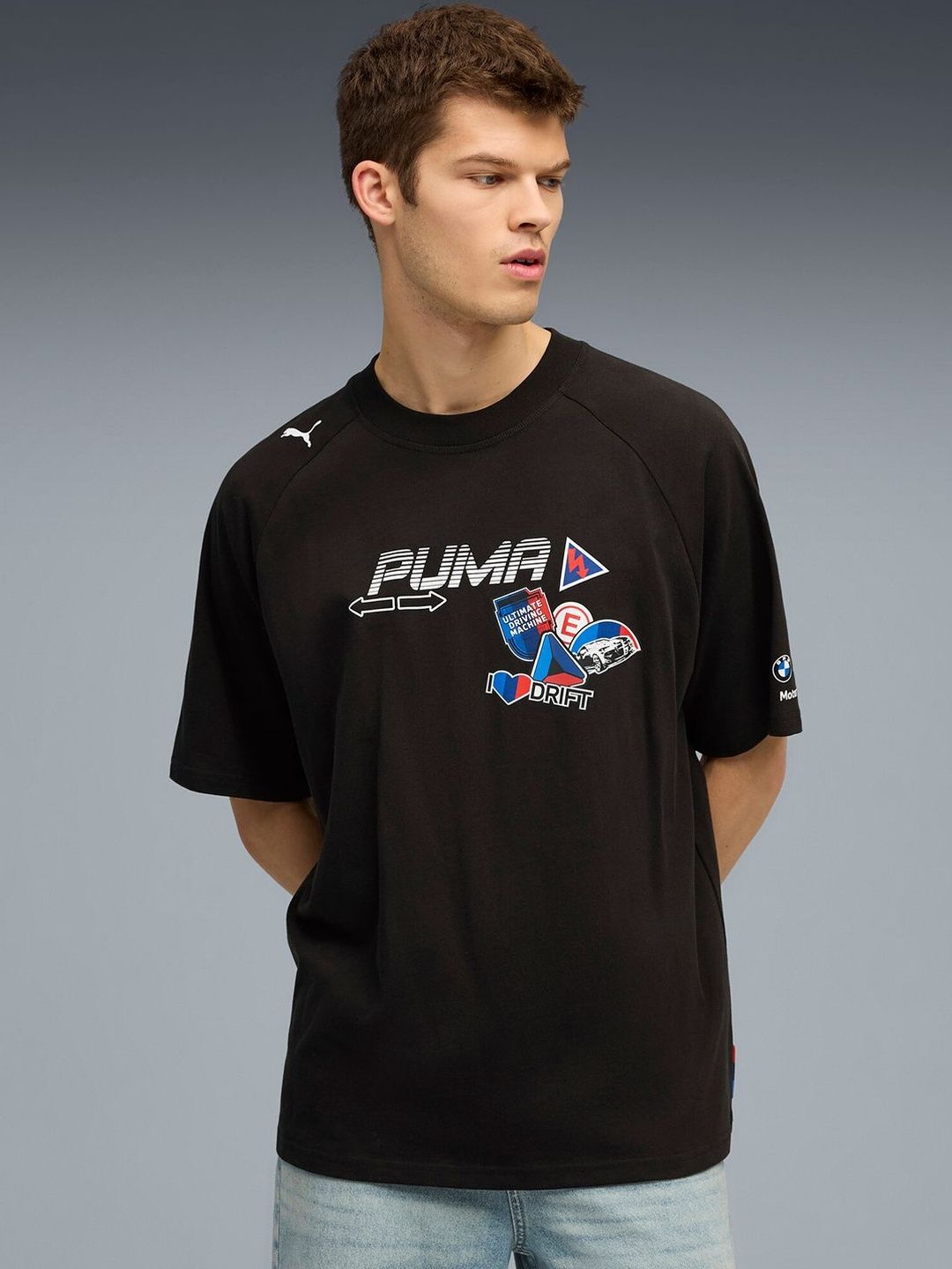PUMA Motorsport Men BMW Motorsport Graphic Printed Cotton T-shirt-picture-26