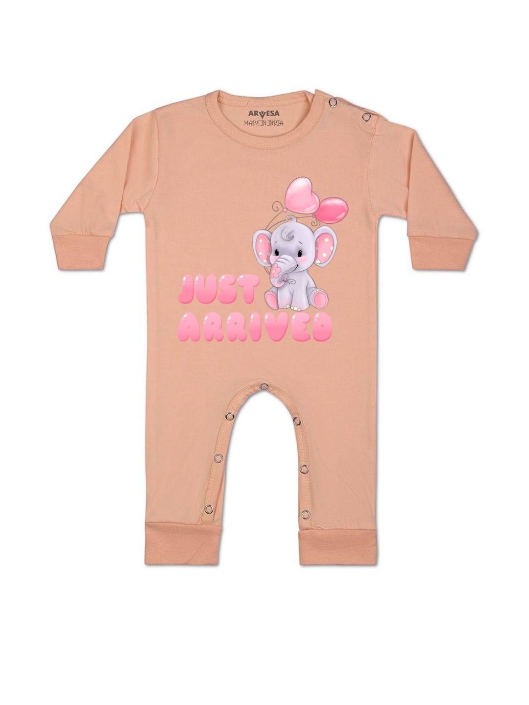 arvesa Homecoming New Born Printed Baby Rompers-picture-30