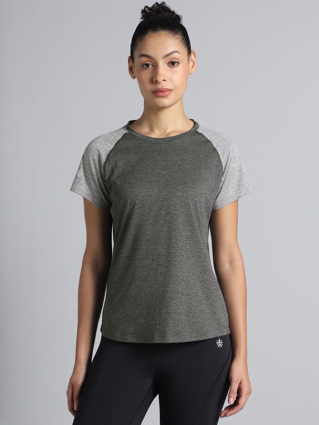 CULT Women Colourblocked Moisture Wicking T-shirt-picture-25