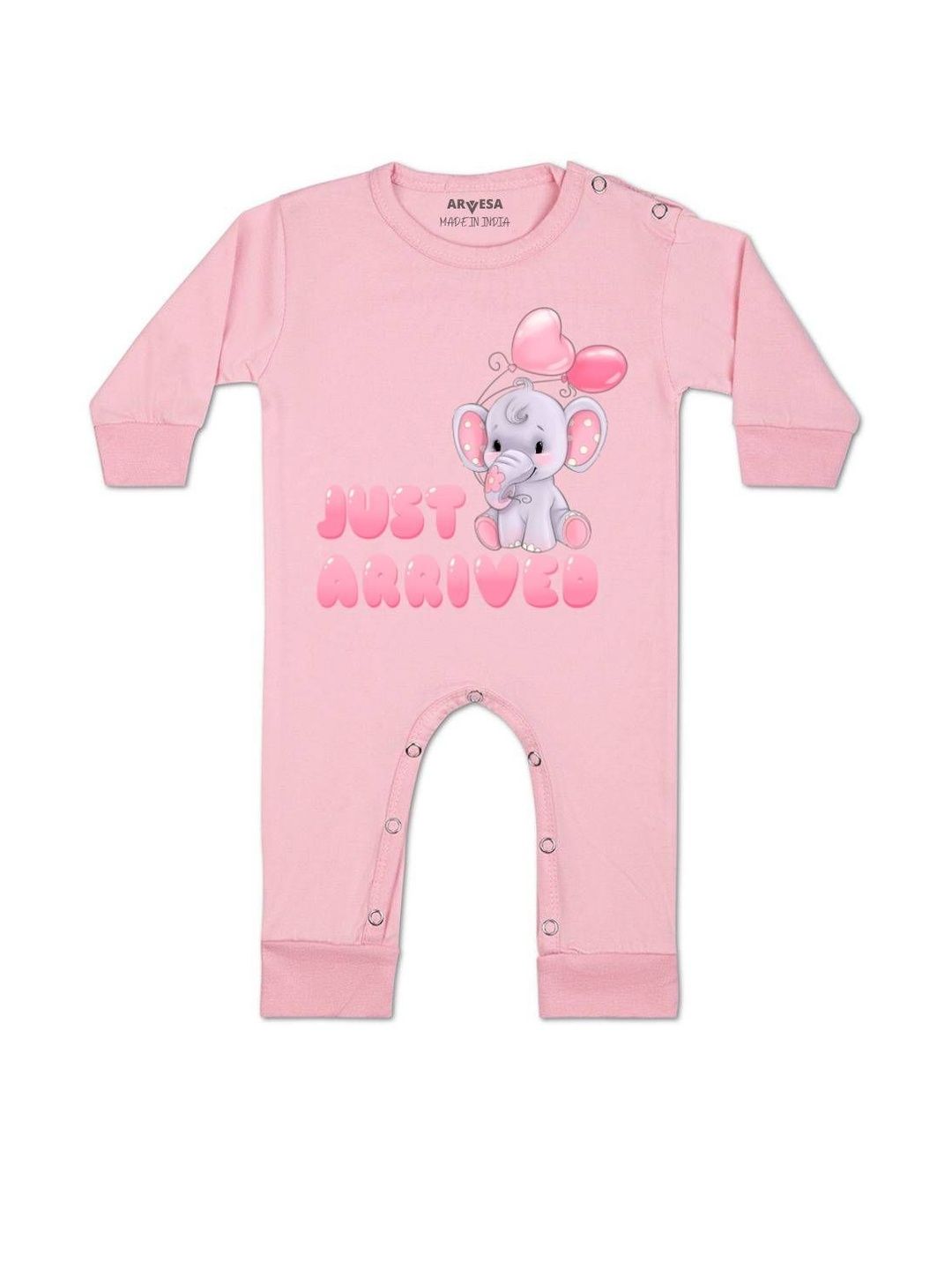 arvesa Homecoming New Born Printed Baby Rompers-picture-21