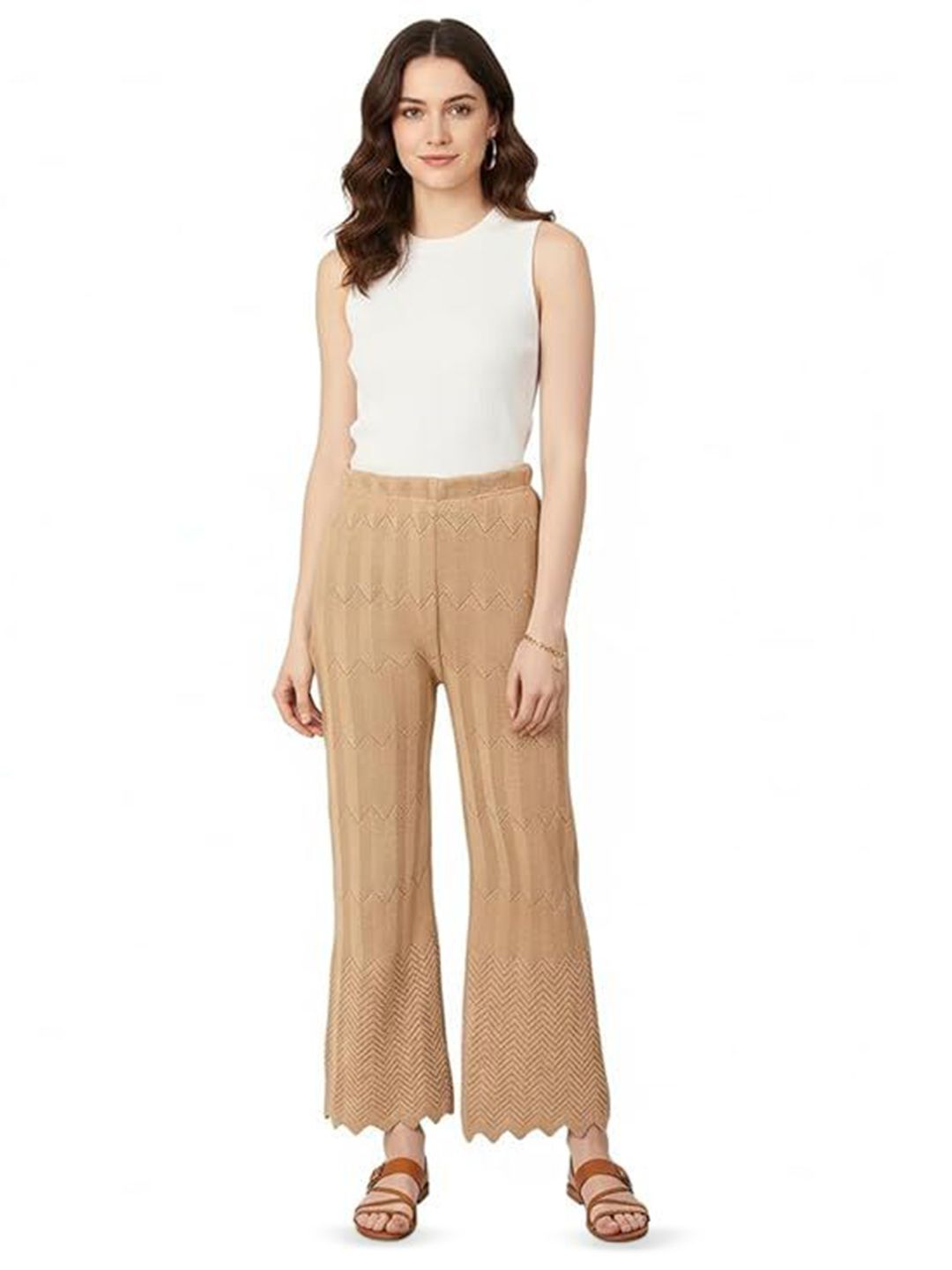 Thrifty Thread Women Mid Rise Woolen Trouser-picture-35