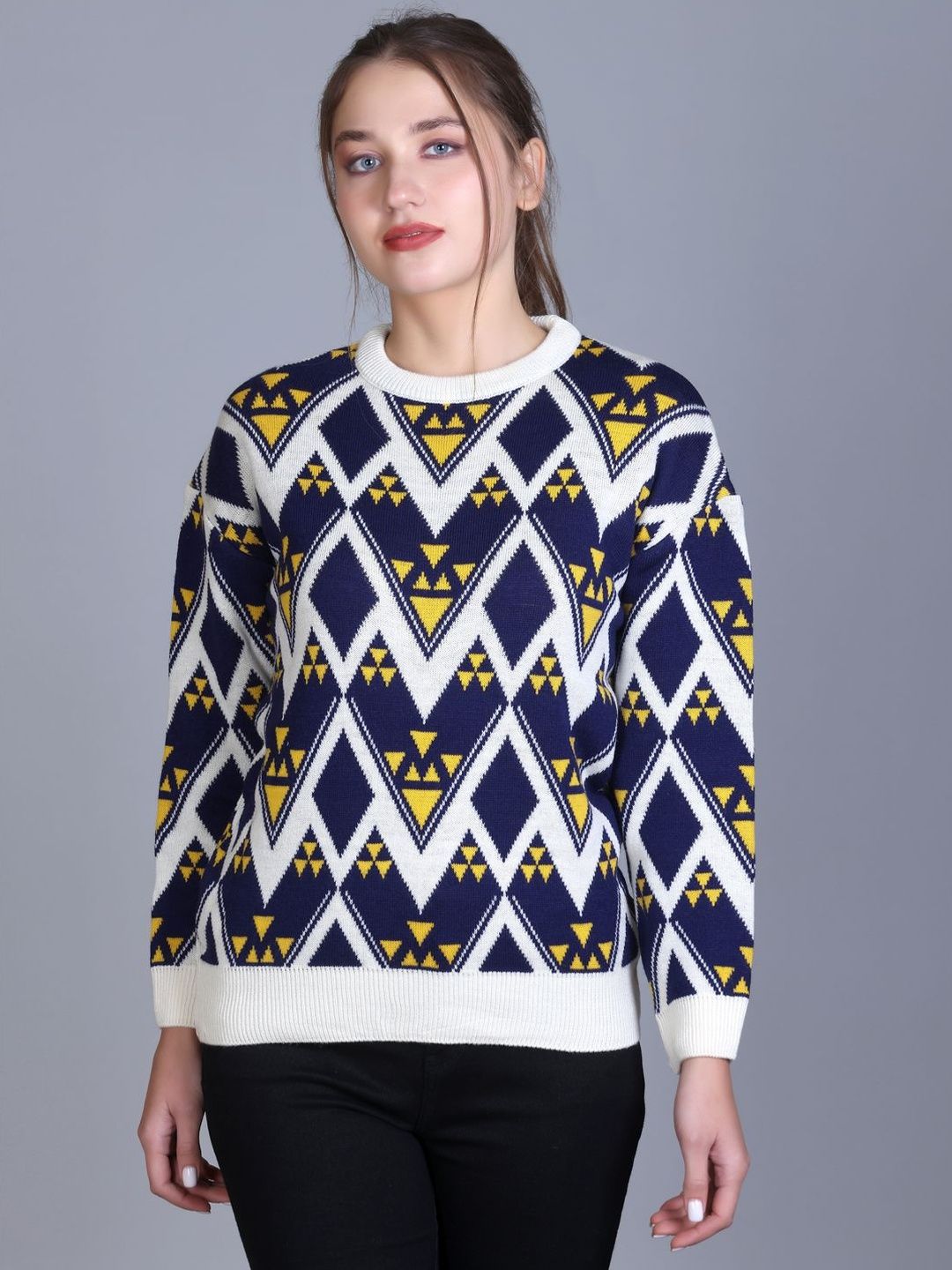 Roadster Women Full sleeve Pullover Sweater-picture-26