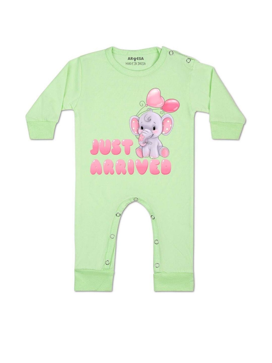 arvesa Homecoming New Born Printed Baby Rompers-picture-23