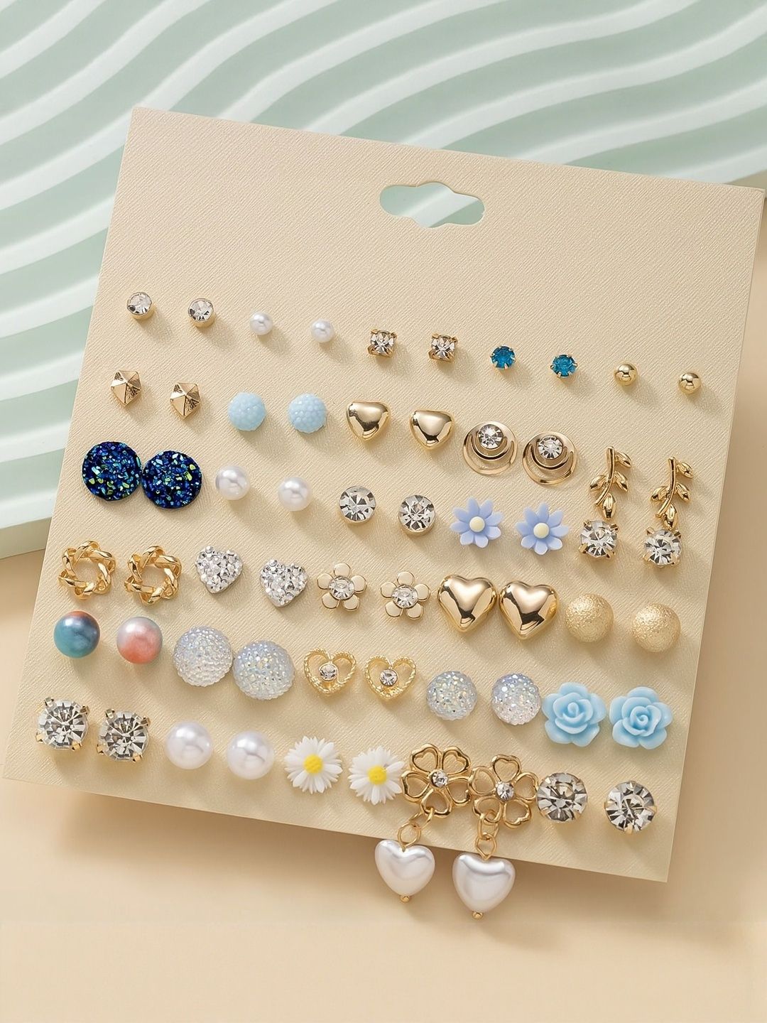 DressBerry Gold-Plated Alloy Studs-picture-12