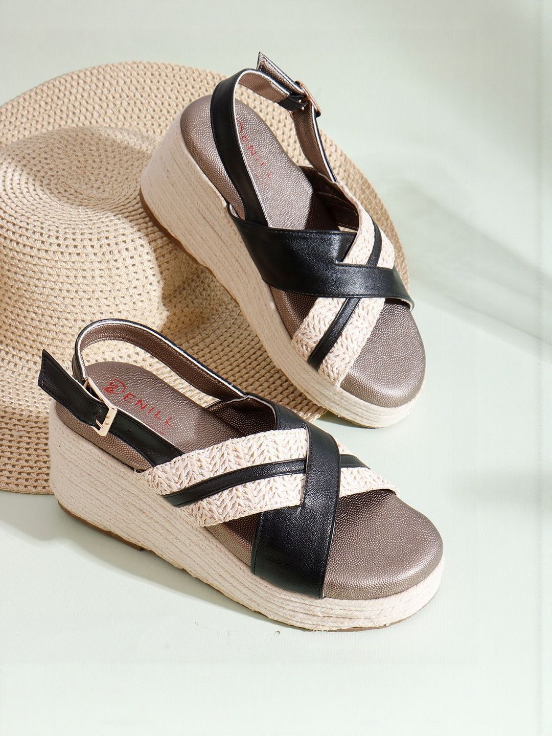 Denill Women Platform Backstrap Sandals-picture-29