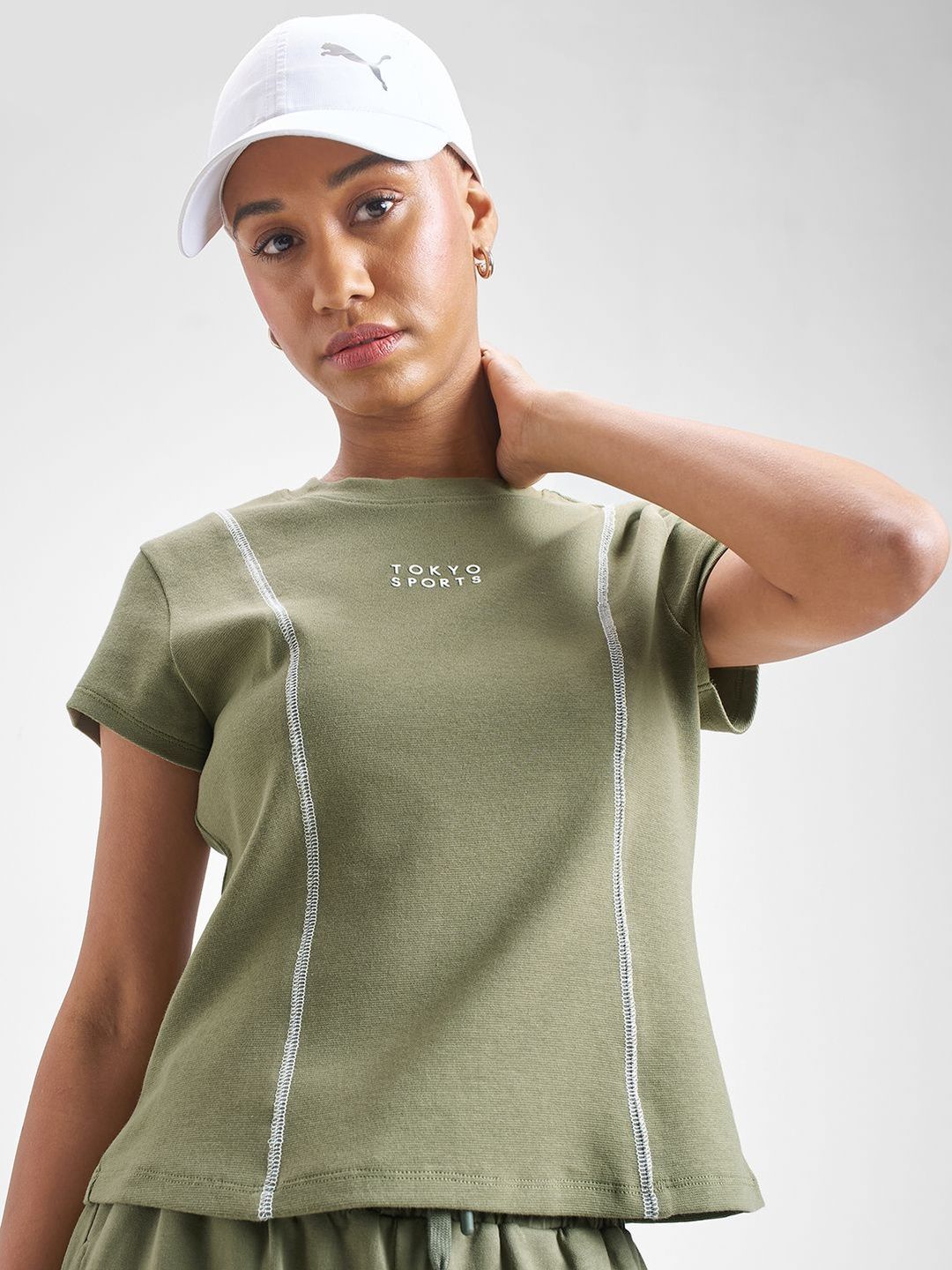 Street By Tokyo Talkies Women Brand Logo Cotton Top-picture-24