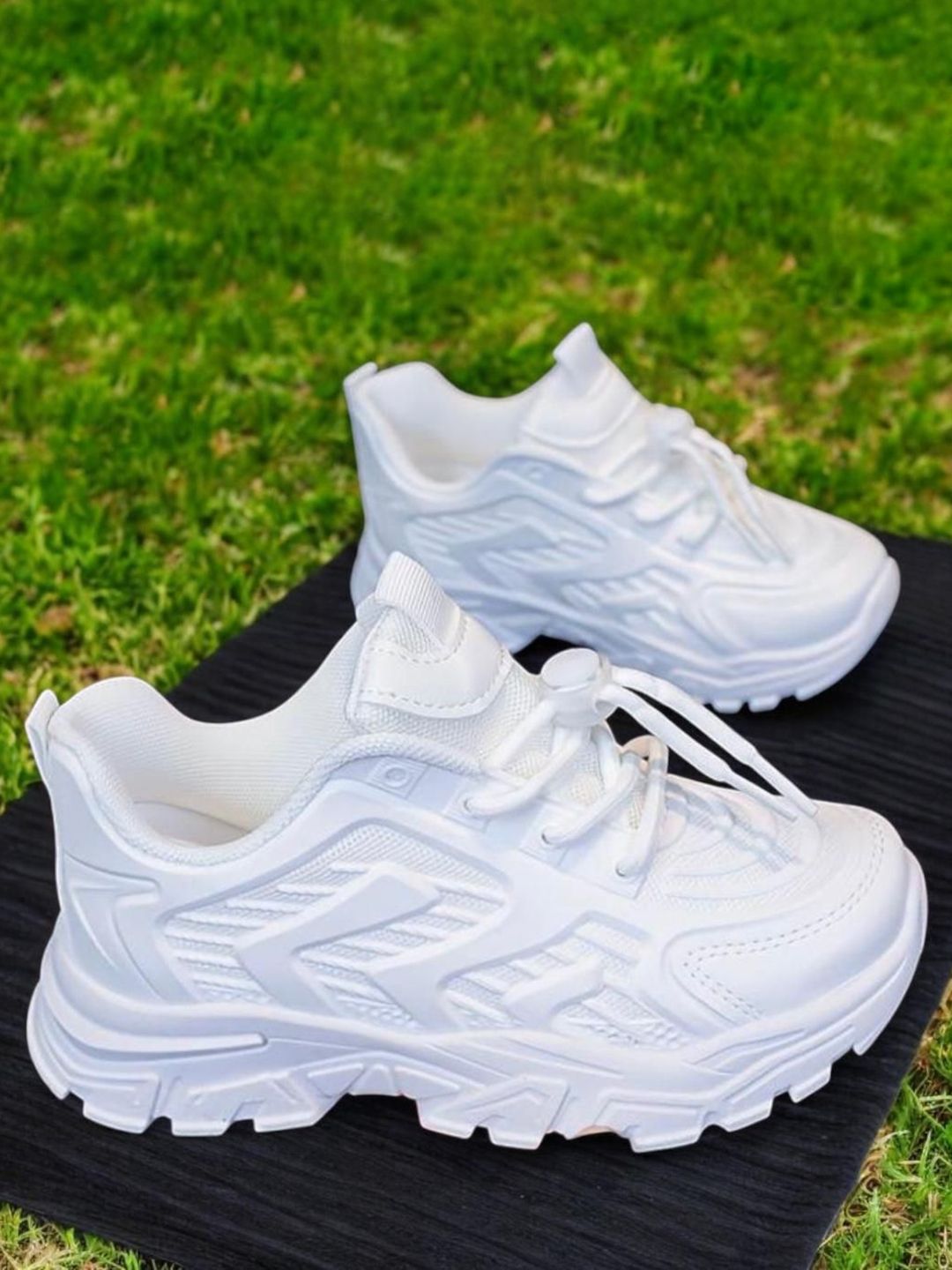 GSTM Girls Round Toe Lace-Ups Sneakers-picture-17