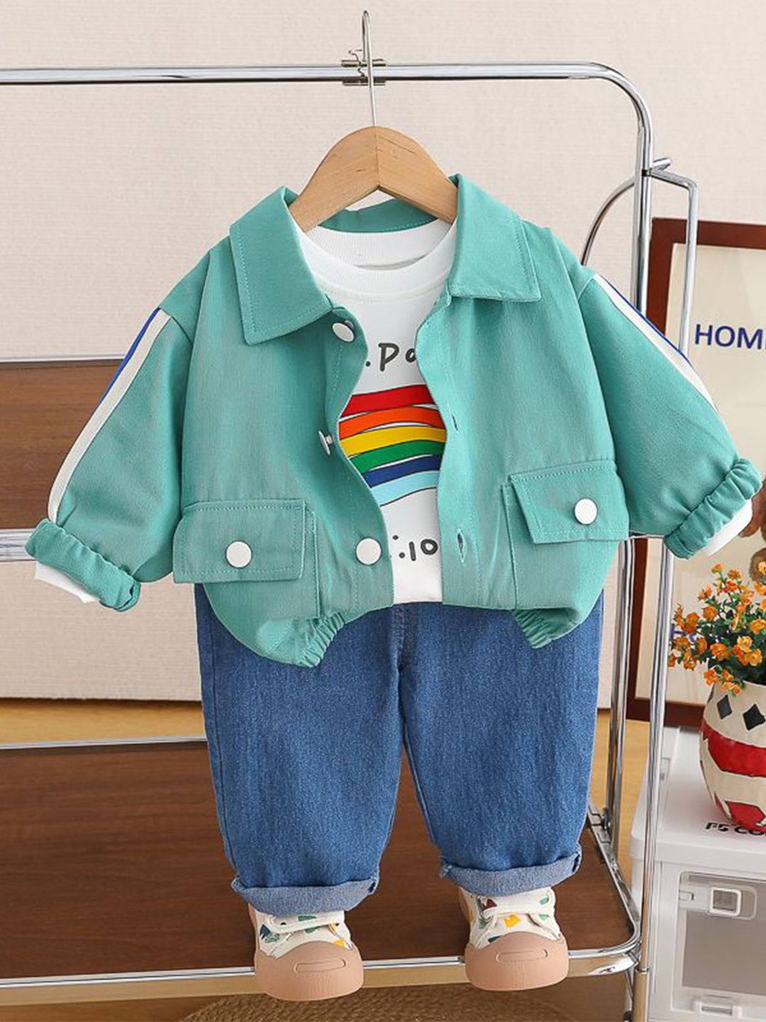 StyleCast x Revolte Boys T-shirt And Shirt With Trousers-picture-33