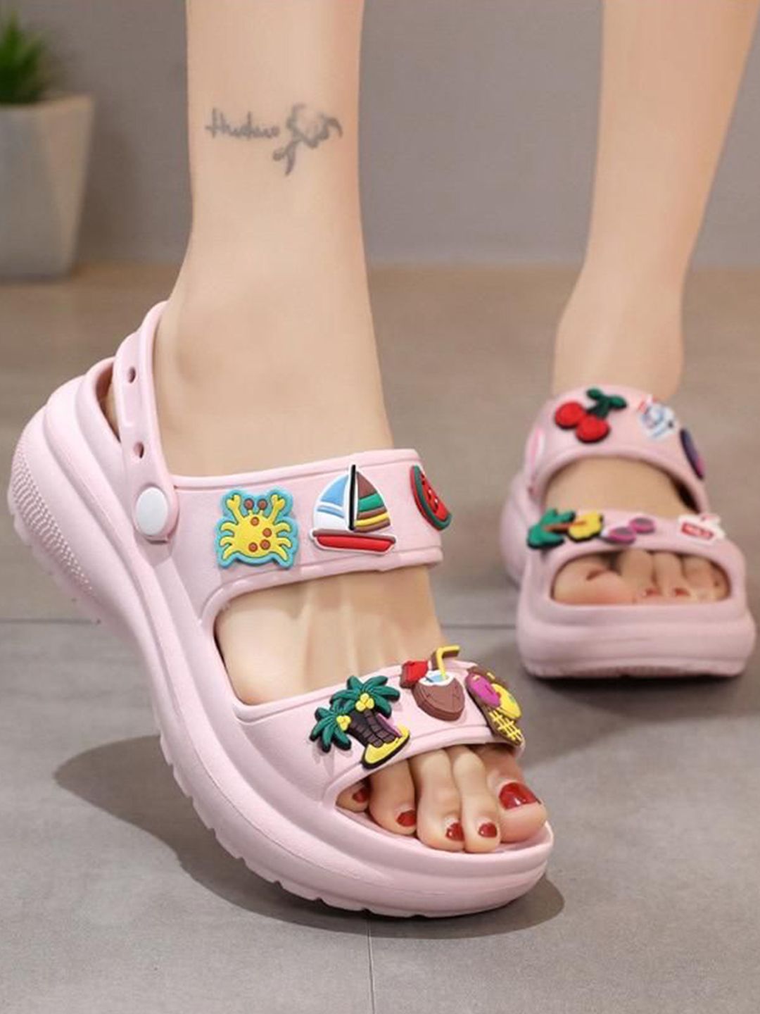 Deals4you Girls Thong Flip-Flops