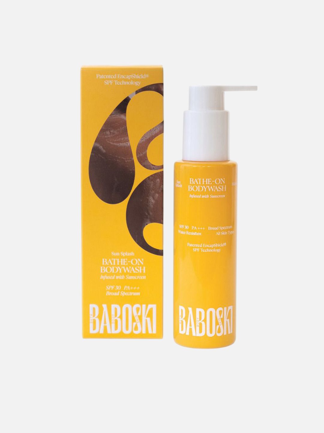 Baboski Sun Splash Bathe-On Sunscreen Body Wash- 100 ml-image-1