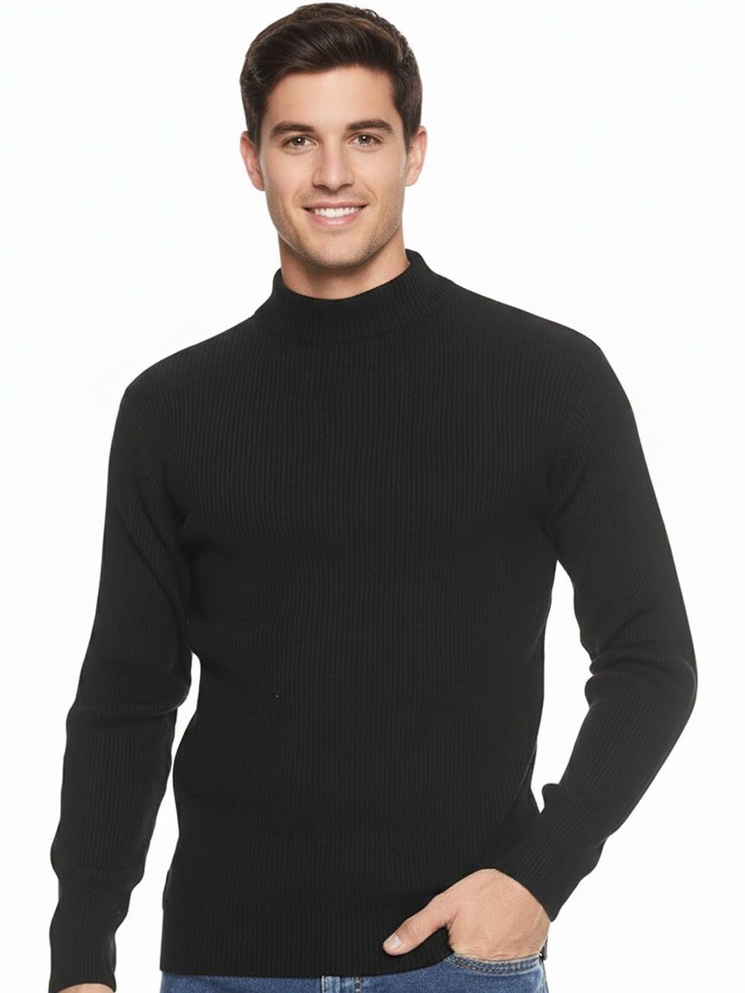Moda Rapido Men High Neck Slim Fit T-shirt-picture-13