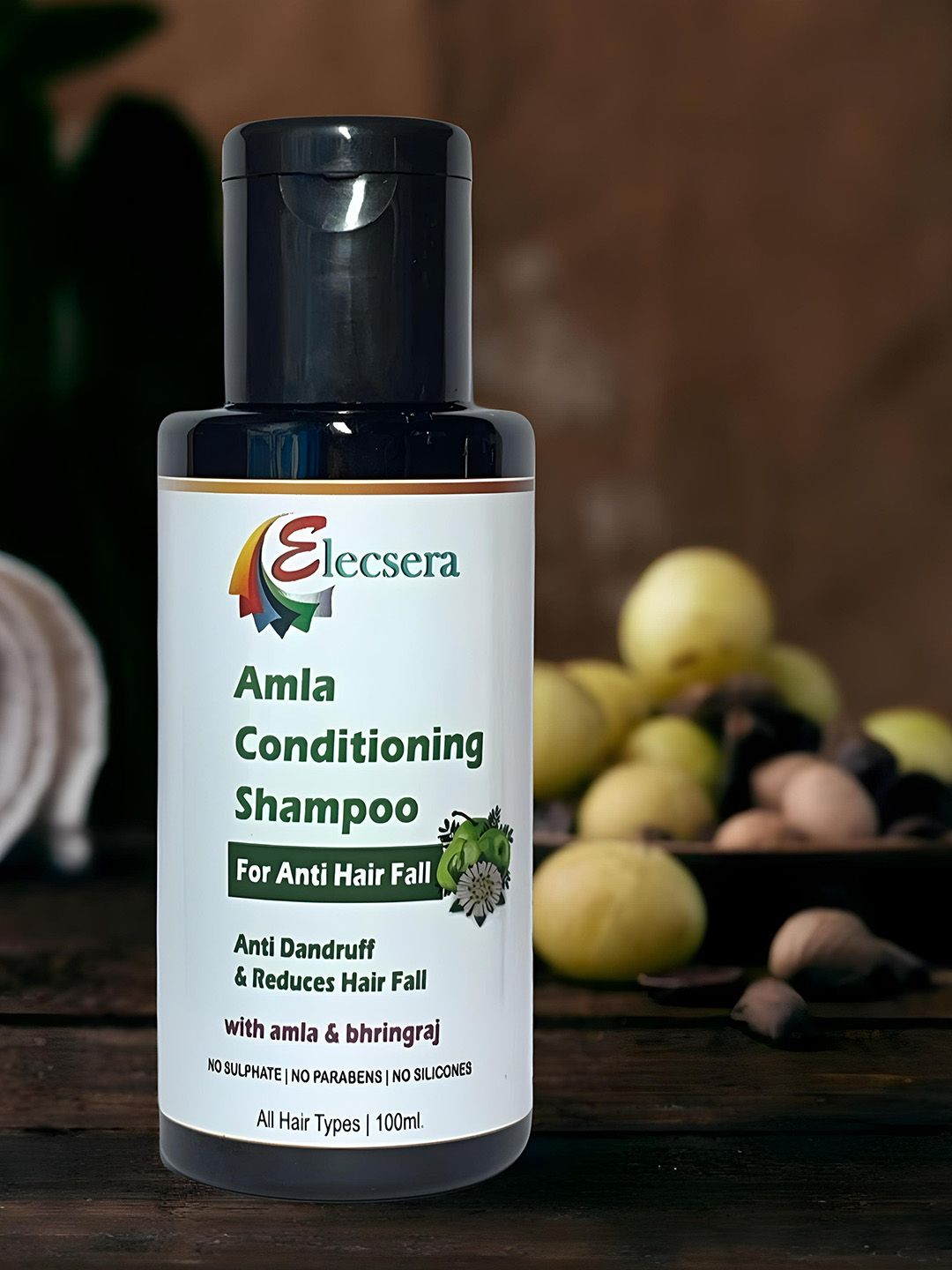 Elecsera Amla Conditioning Shampoo With Bhringraj For Hair Growth - 100 ml-picture-22