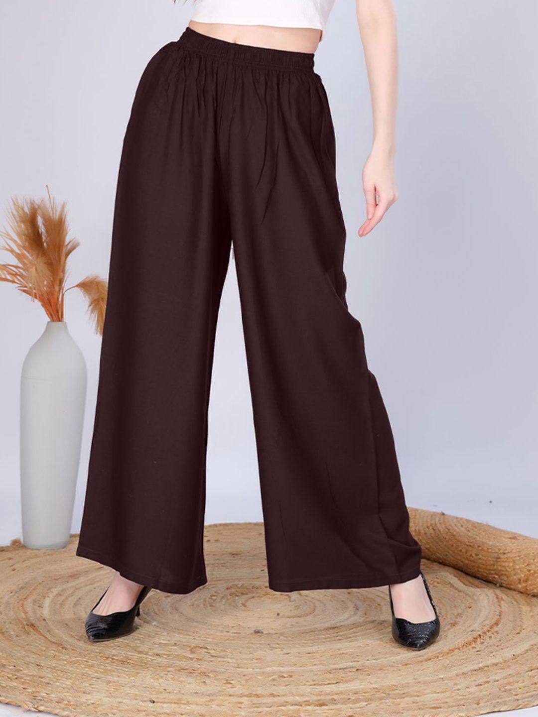 Vivika Women Flared Palazzos-picture-31
