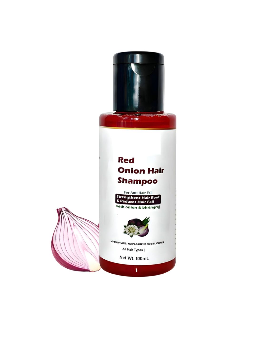 Elecsera Red Onion Shampoo With Bhringraj Reduce Hair Fall - 100 ml-picture-30