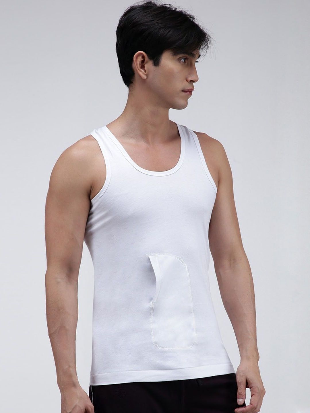 AMUL COMFY Pack Of 10 Cotton Basic Innerwear Vests-image-44