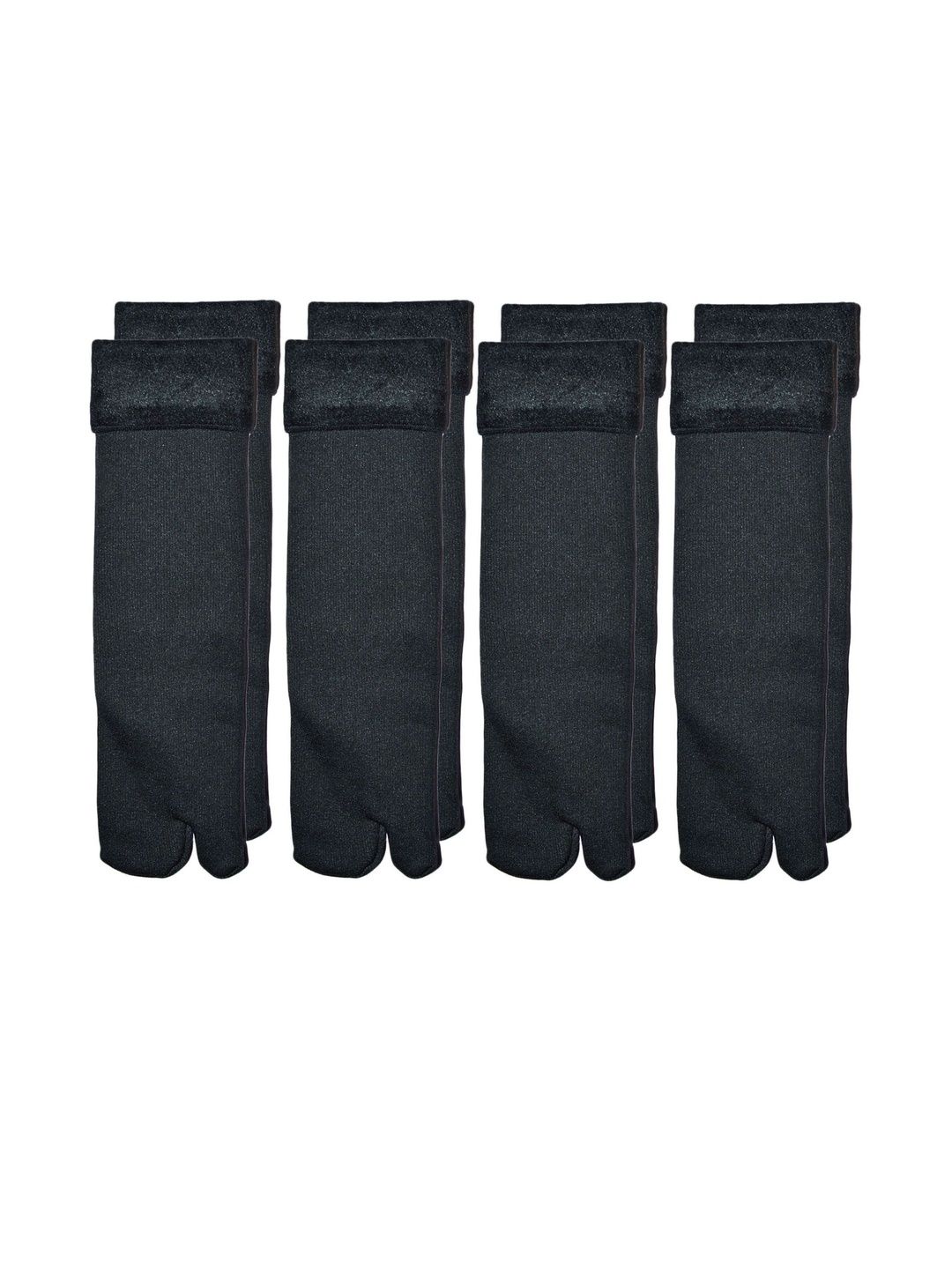 ME Stores Women Black Pack of 4 Wool Blend Warm Winter Thermal Socks-picture-11