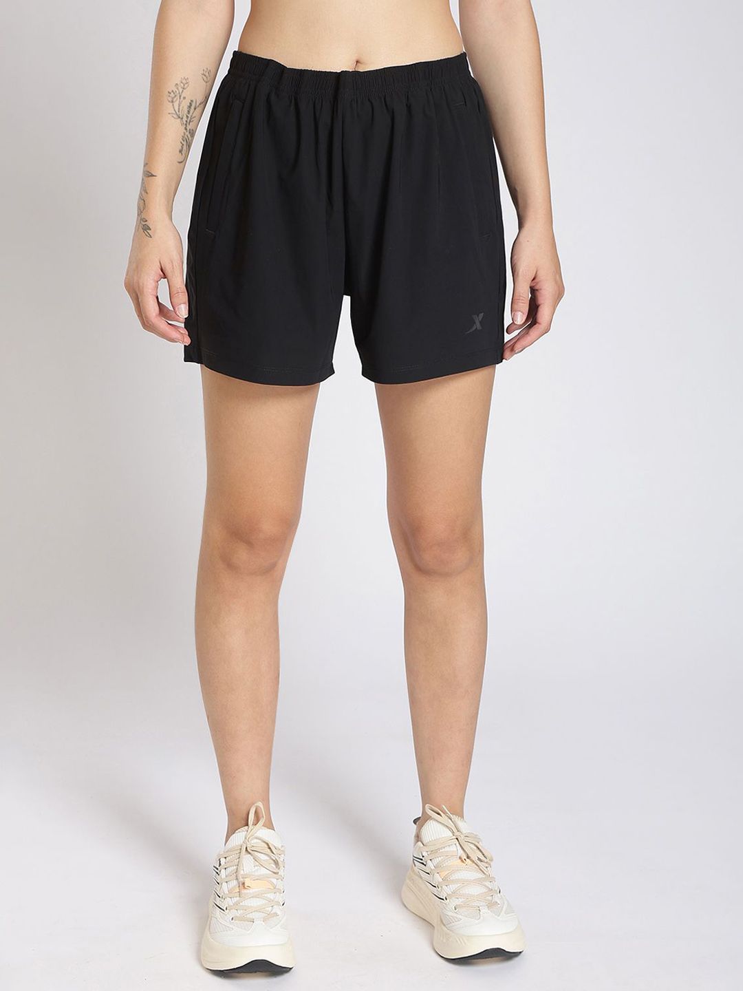 Xtep Women Regular Fit Mid-Rise Running Sports Shorts-picture-27