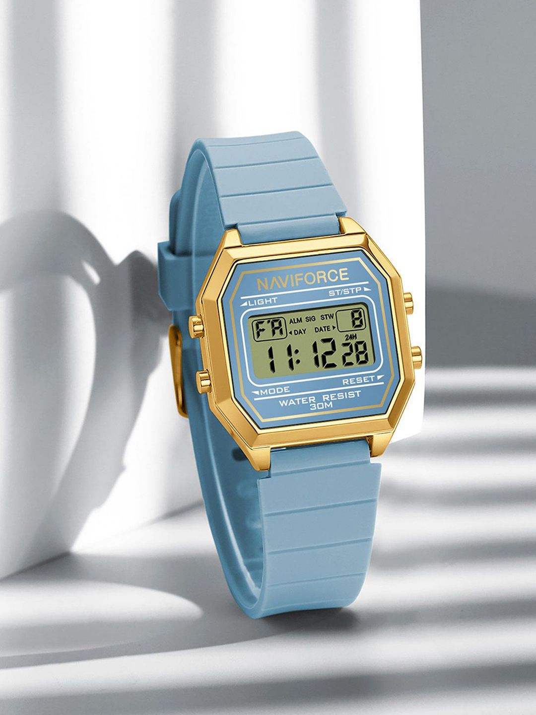 Naviforce Women Square Dial & Bracelet Style Straps Digital Watch NF5063T G-BE-BE-picture-23