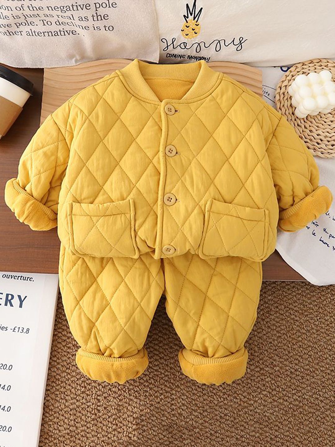 StyleCast x Revolte Boys Pure Cotton Coat With Trousers-picture-21