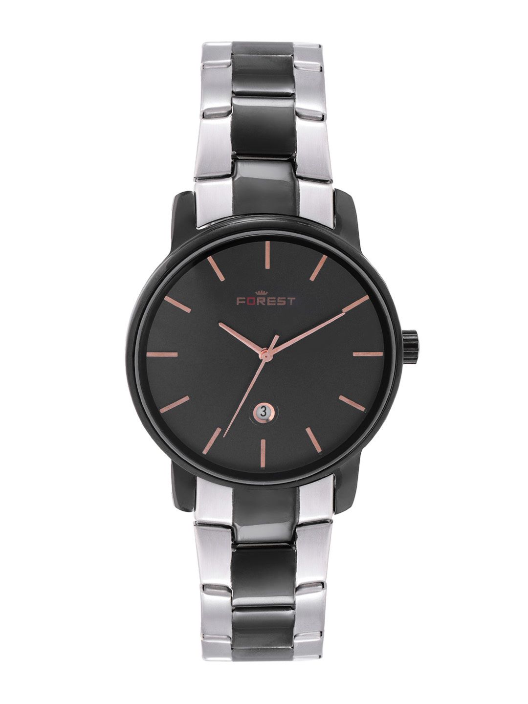 FOREST Men Analogue Stainless Steel Watch FRT-920-BK-image-31