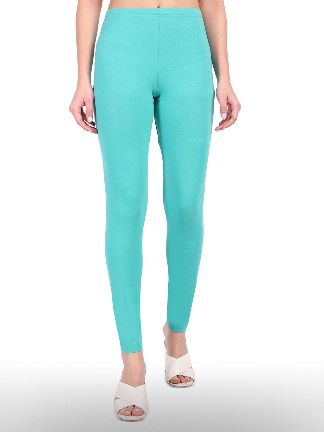 ONE SKY High Rise Ankle Length Slip-On Leggings-picture-55